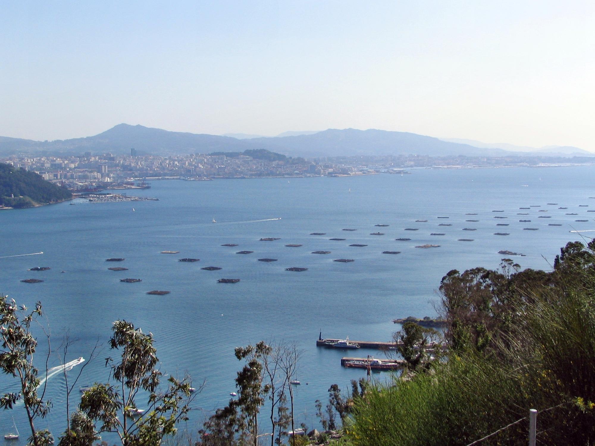 Ría de Vigo vista desde o Morrazo